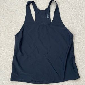 EUC Athleta black t-back tanktop